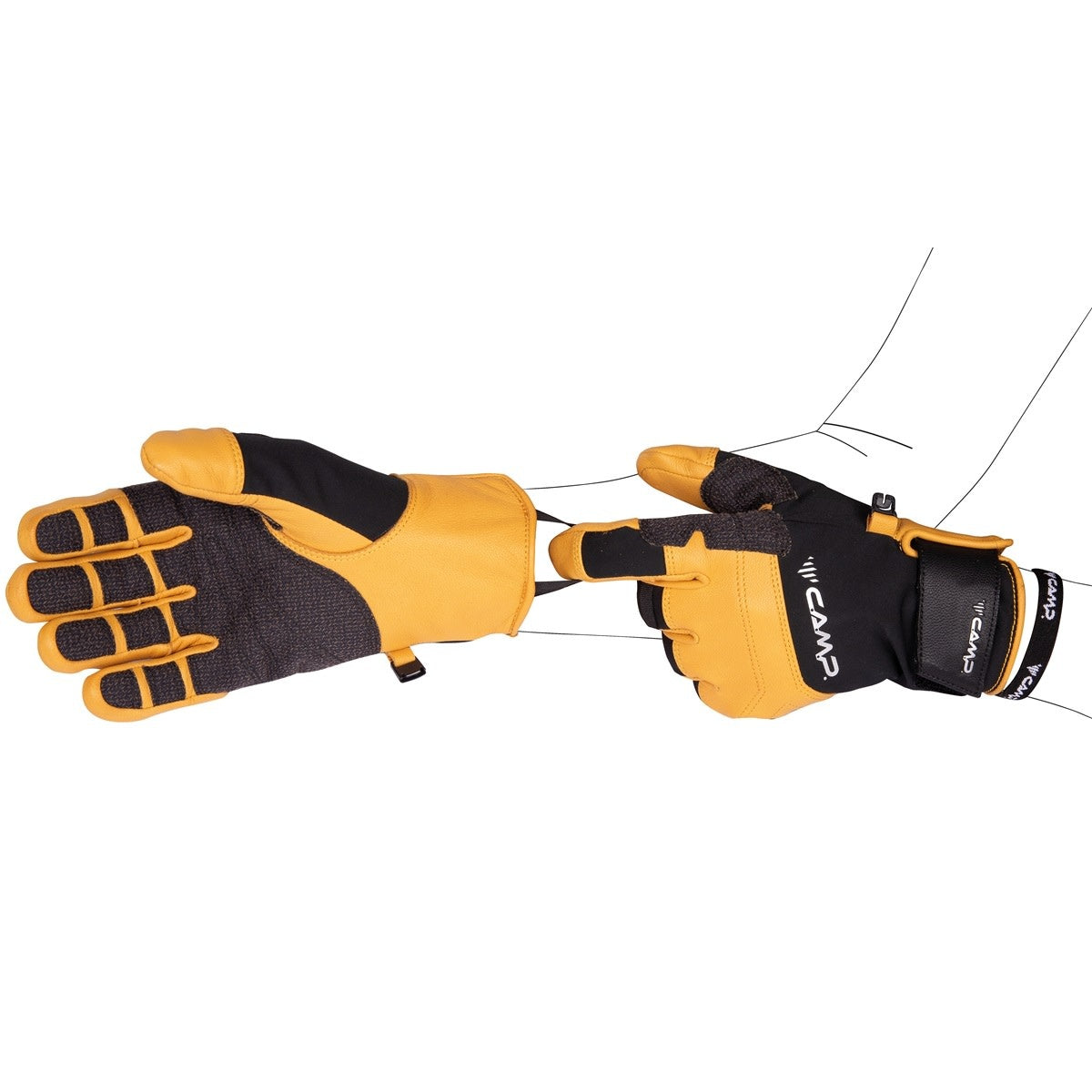 Gants Camp Geko Grip