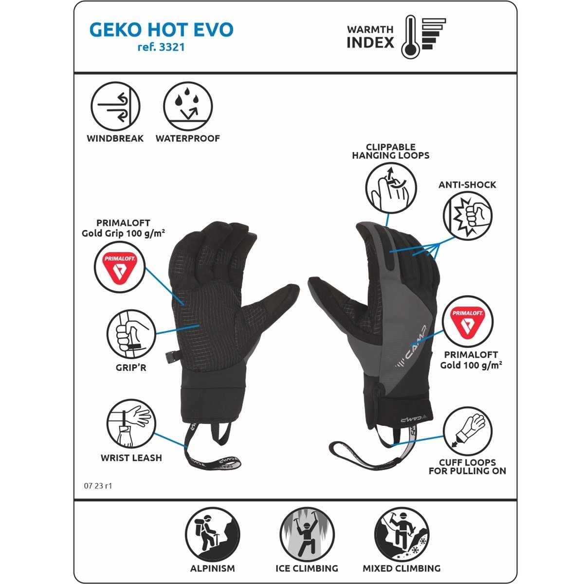 Camp Geko Hot Evo Gloves
