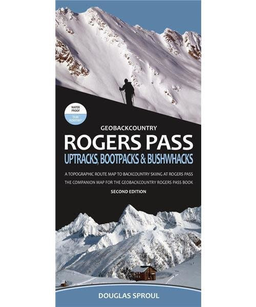 Geobackcountry Rogers Pass Map