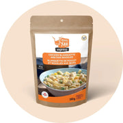 Blanquette de poulet et nouilles aux oeufs Happy Yak