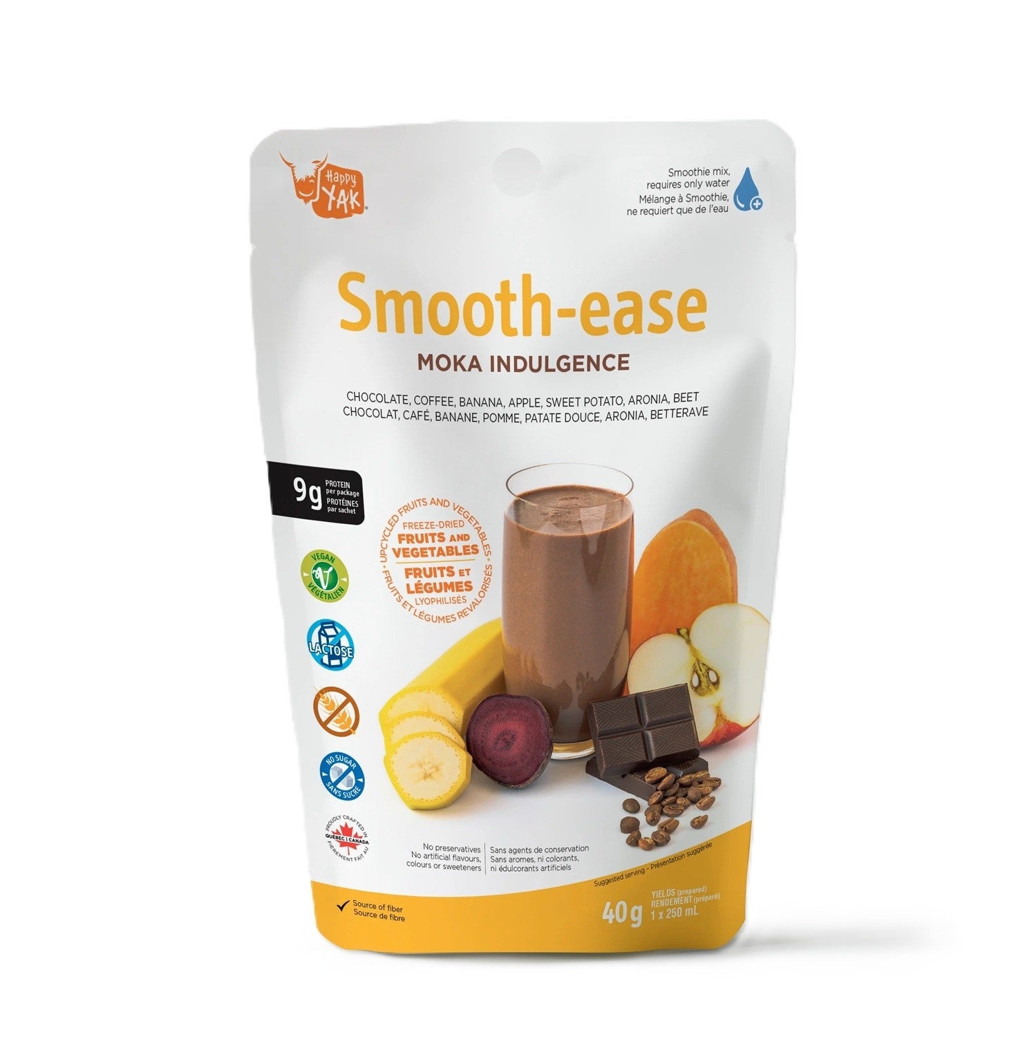 Happy Yak Smooth-Ease Moka Indulgence (40g)