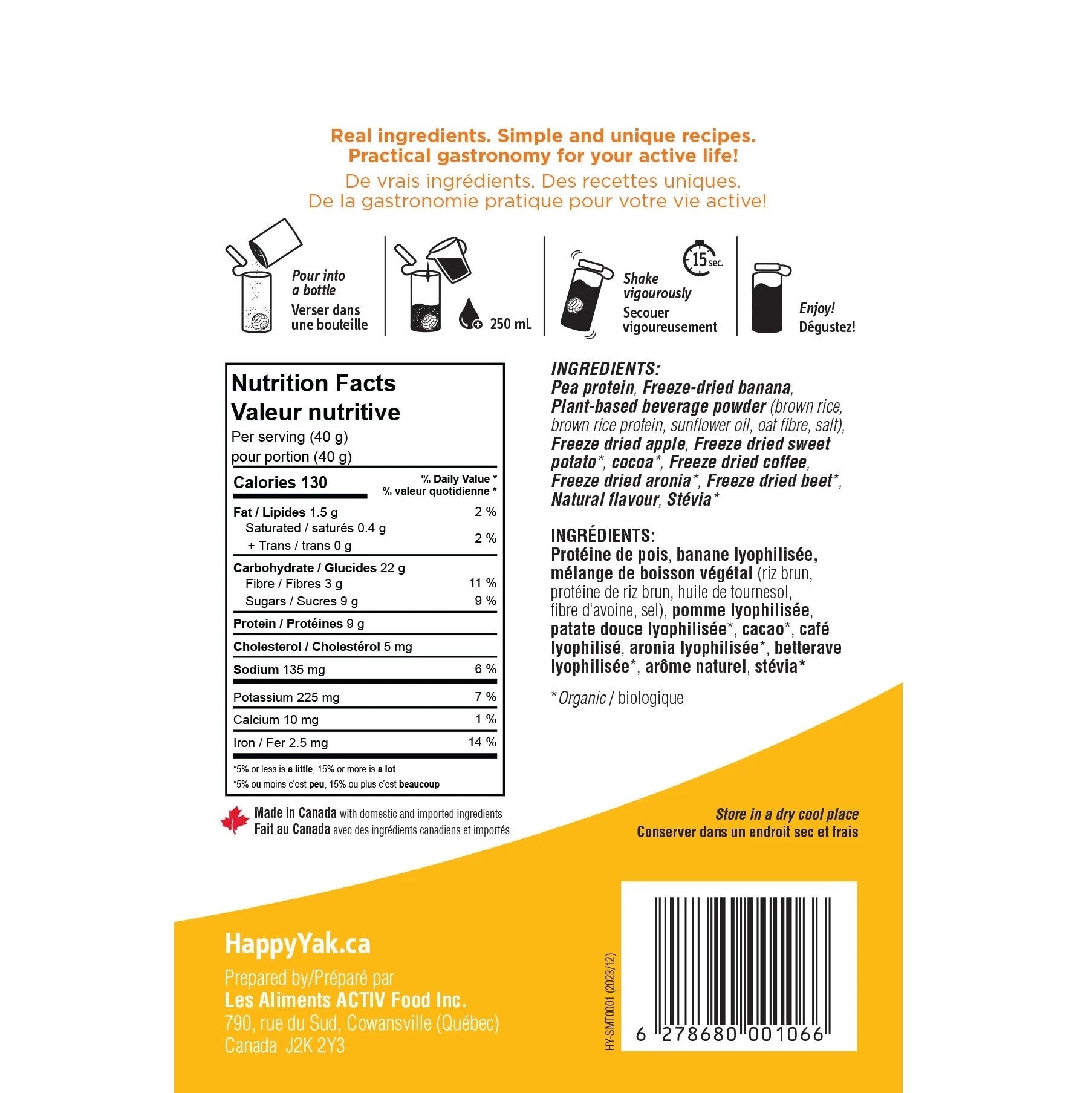 Happy Yak Smooth-Ease Moka Indulgence (40g)