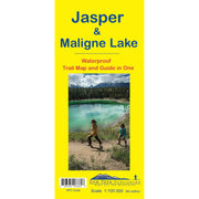 Carte topographique Jasper &  Maligne Lake de Gemtrek (Anglais)