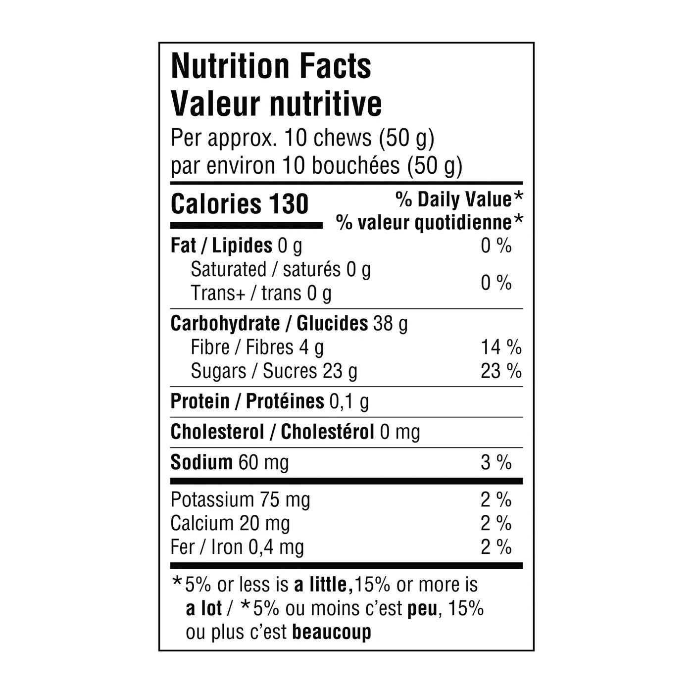 Krono Energetic Chews Maple + Raspberry