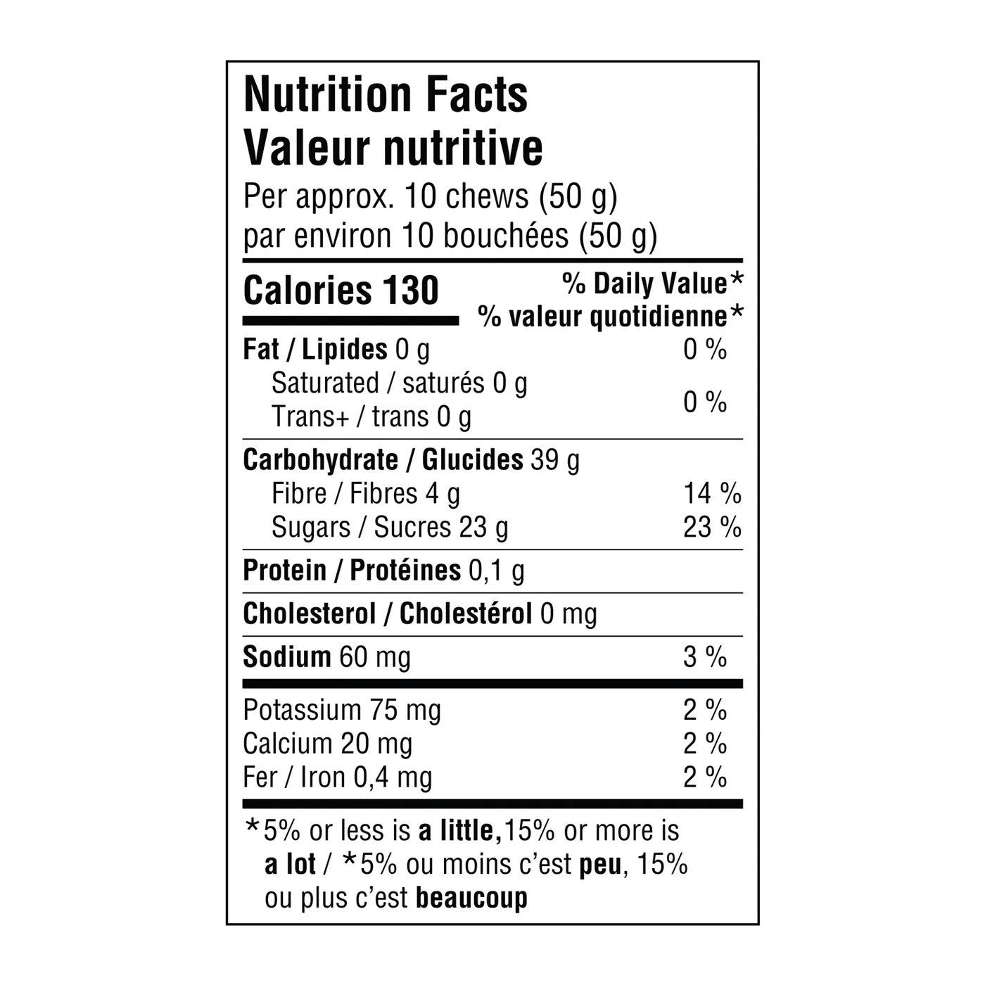 Krono Energetic Chews Maple + Apple