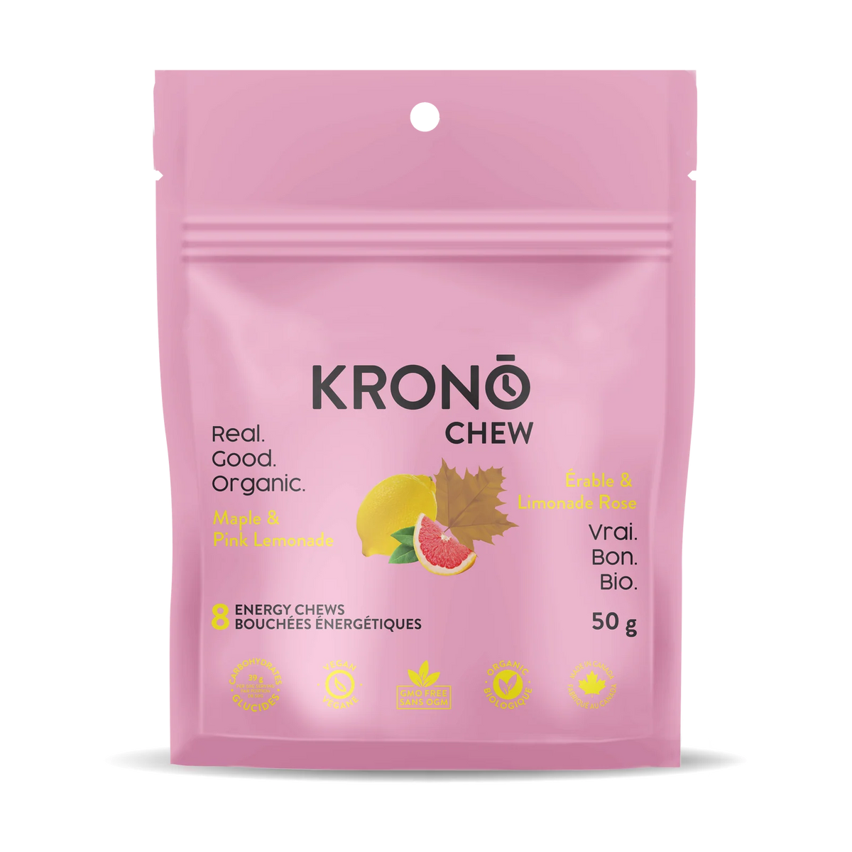 Bouchées énergétiques Krono Érable + Limonade rose
