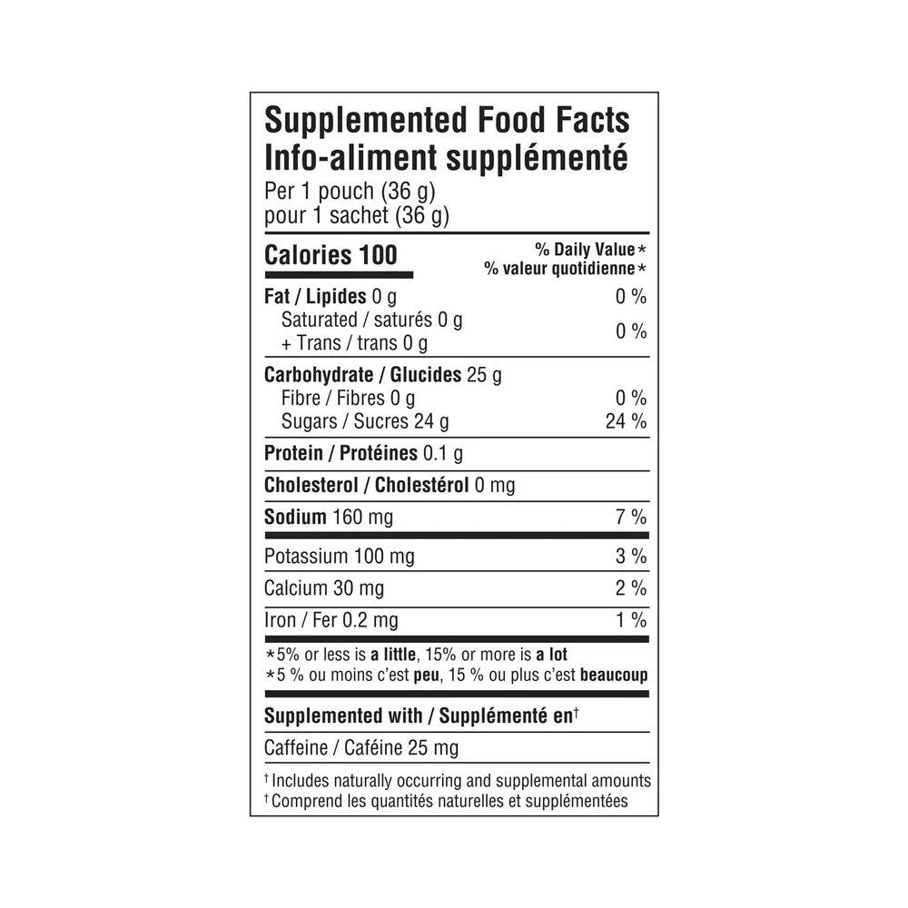 Krono Maple + Coffee Energy Gels