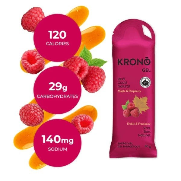 Krono Maple + Raspberry Energy Gel