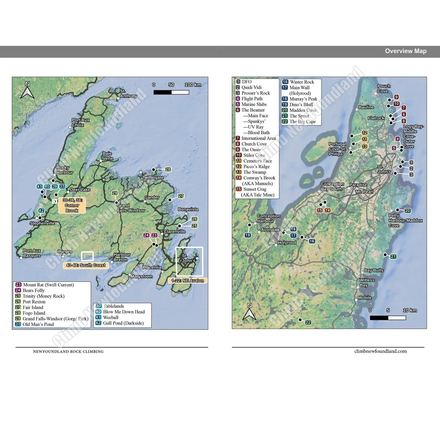 Newfoundland Rock Climbing Guidebook