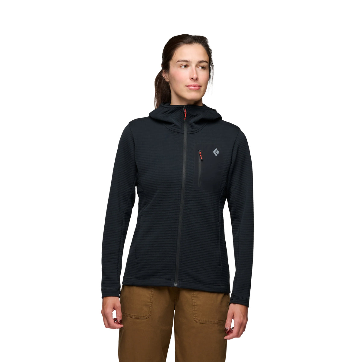Charger la vidéo : Chandail à capuchon Black Diamond Diverge Full Zip pour femme