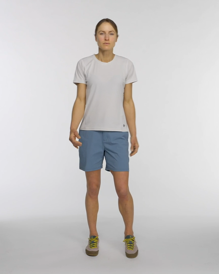 Charger la vidéo : Shorts Black Diamond Pursuit - Femme