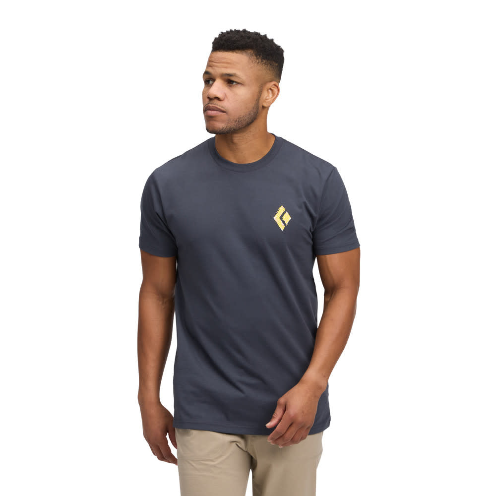 Black Diamond Shredded T-Shirt - Men