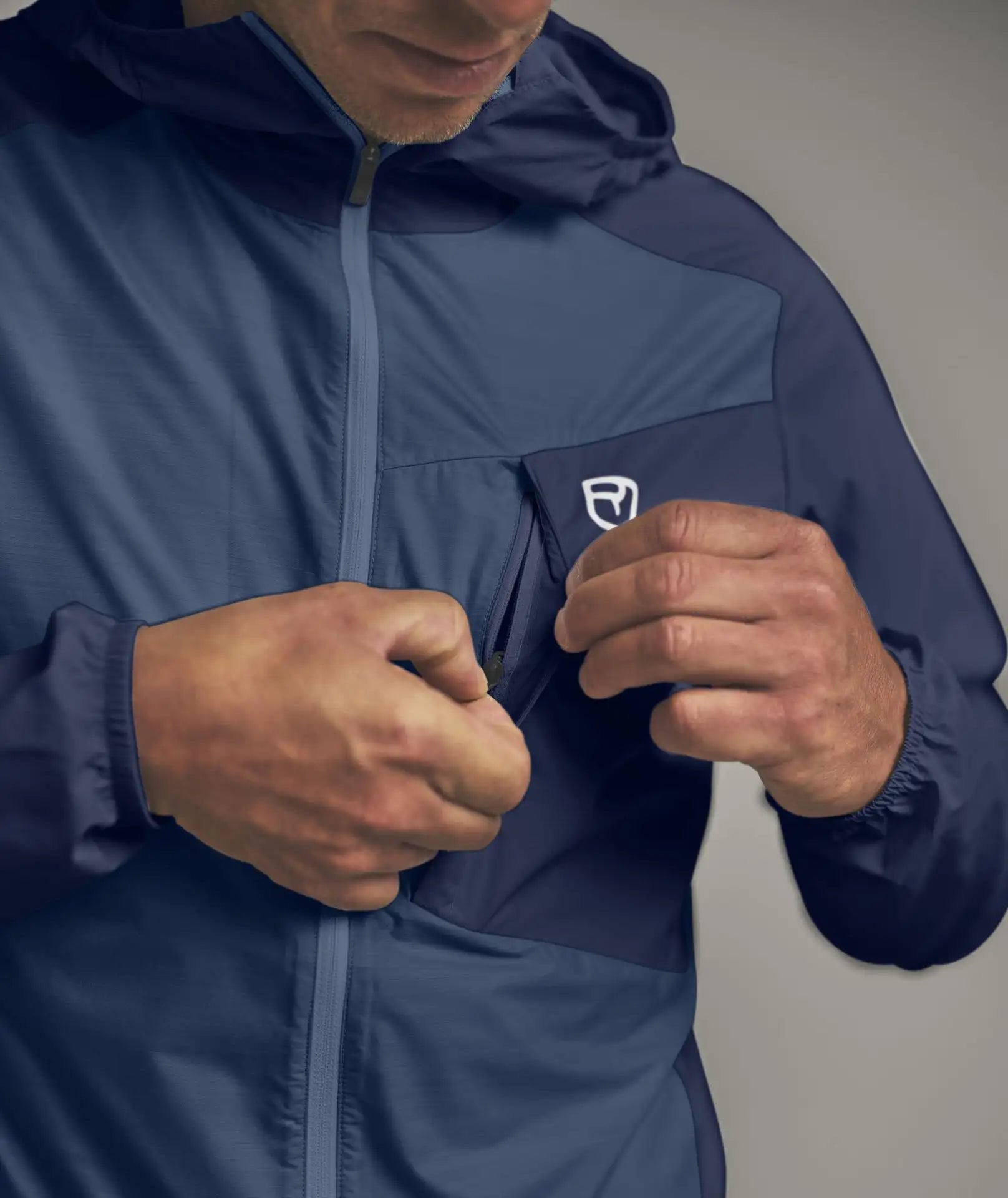 Manteau coupe-vent Ortovox Trace - Homme