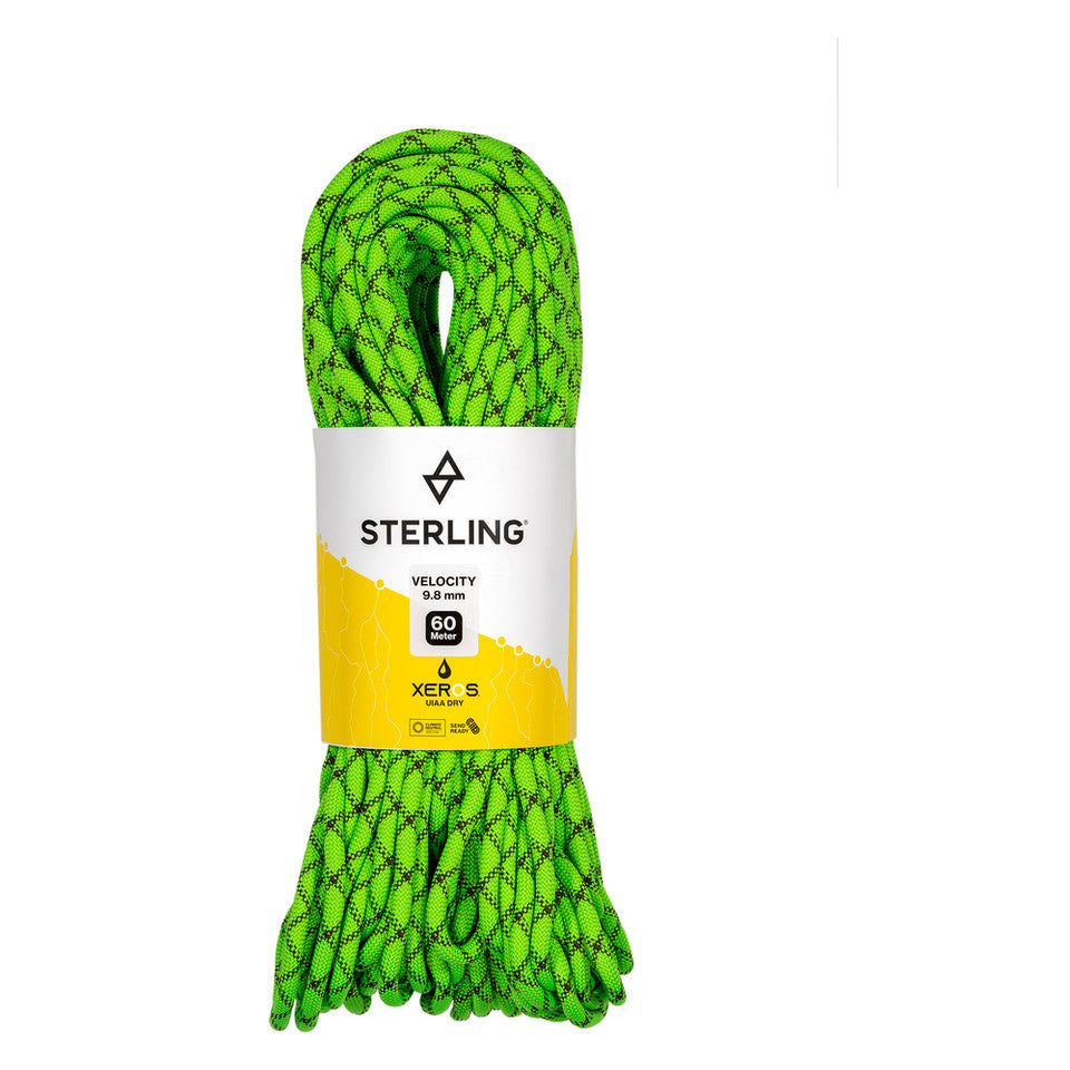 Sterling Velocity 9.8 Xeros Dry Climbing Rope