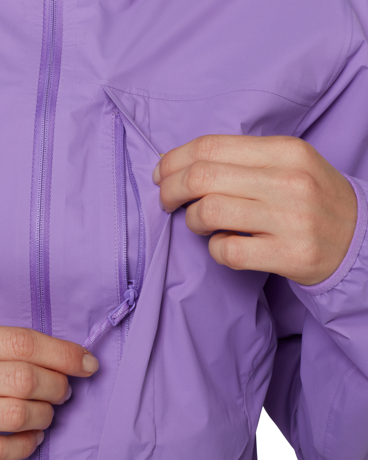 Manteau à capuchon Mammut Ducan Light HS - Femme