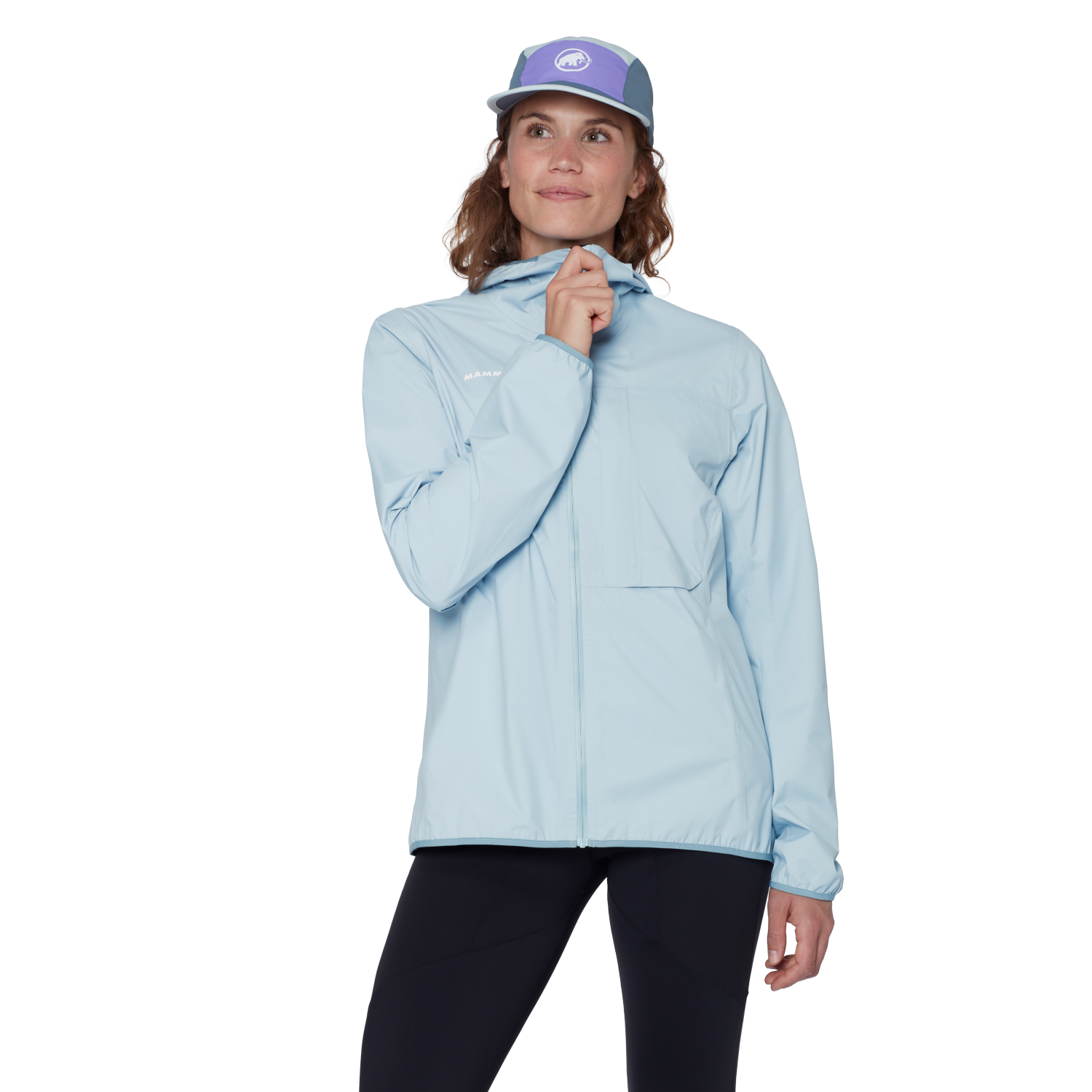 Manteau à capuchon Mammut Ducan Light HS - Femme