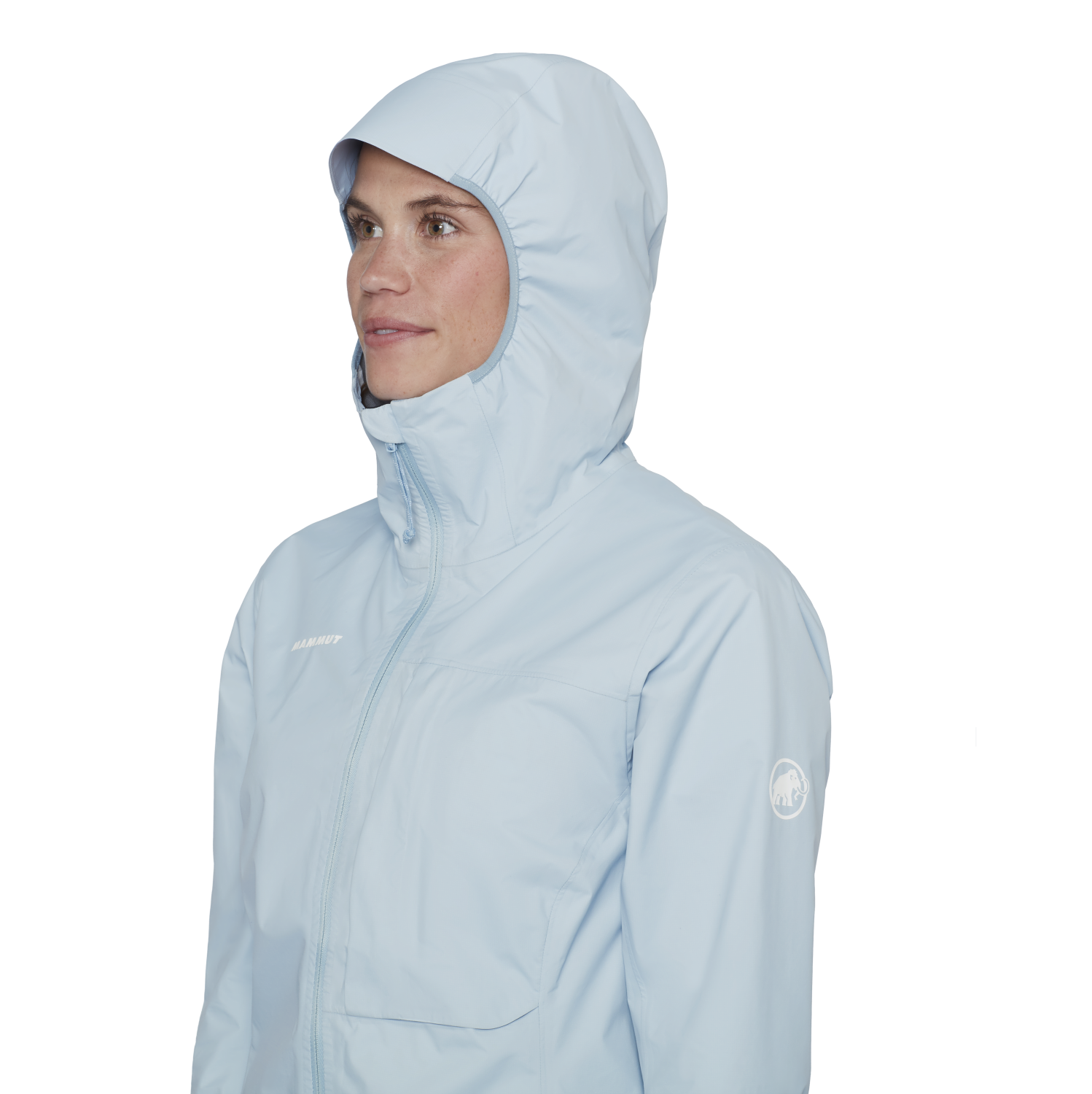 Manteau à capuchon Mammut Ducan Light HS - Femme