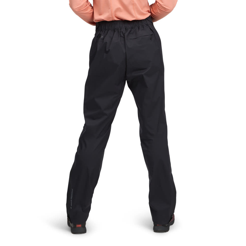 Black Diamond Fineline Stretch Full Zip Rain Pants - Women