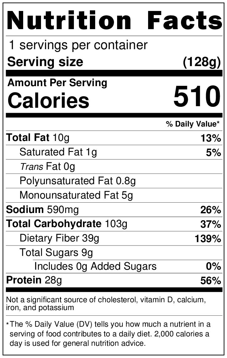 Wild Mountain Eats Black Bean Stew